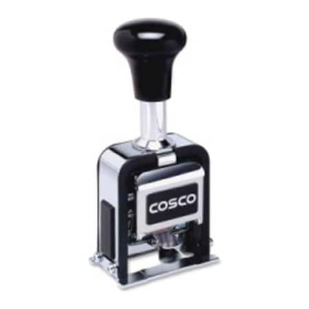 Consolidated Stamp Consolidated Stamp Self-Inking Automatic Numbering Machine Black 26138